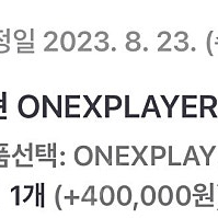 onexplayer2 32기가 2테라 판매합니다