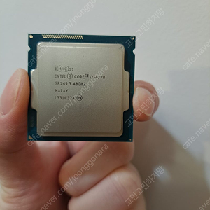 CPU i-4770 팔아요