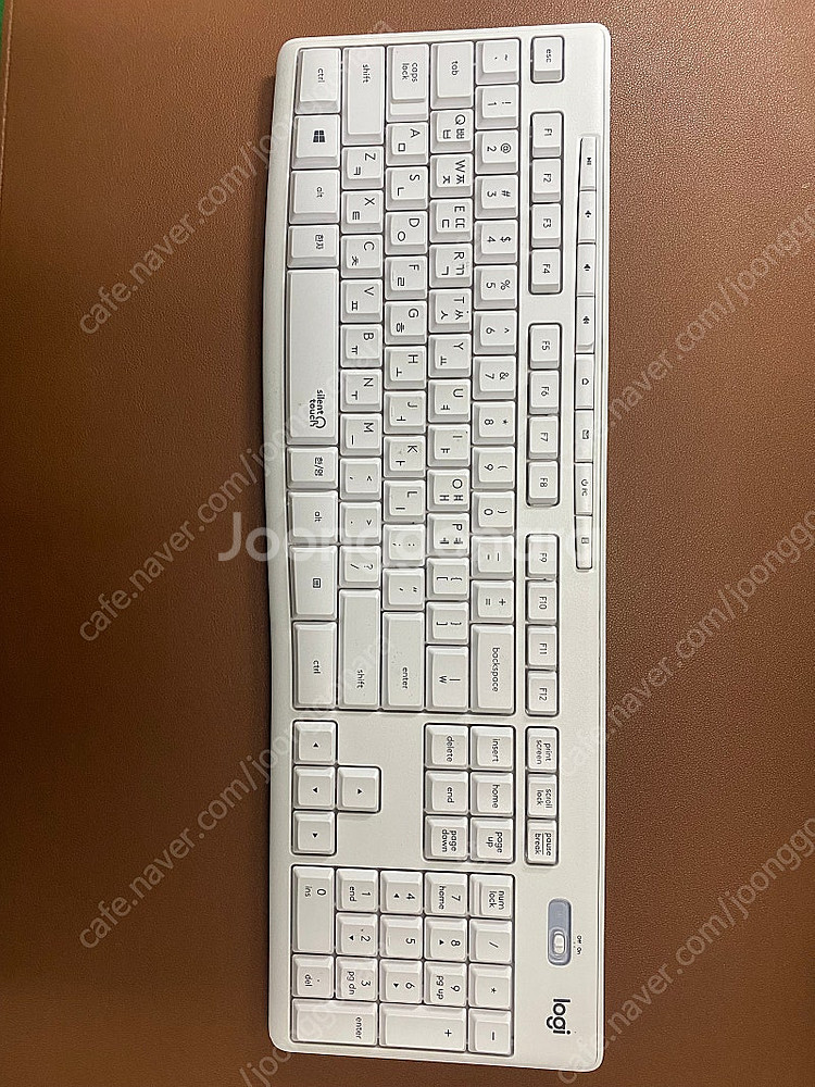 로지텍 SILENT WIRELESS COMBO MK295(무선키보드, 무선마우스)--1