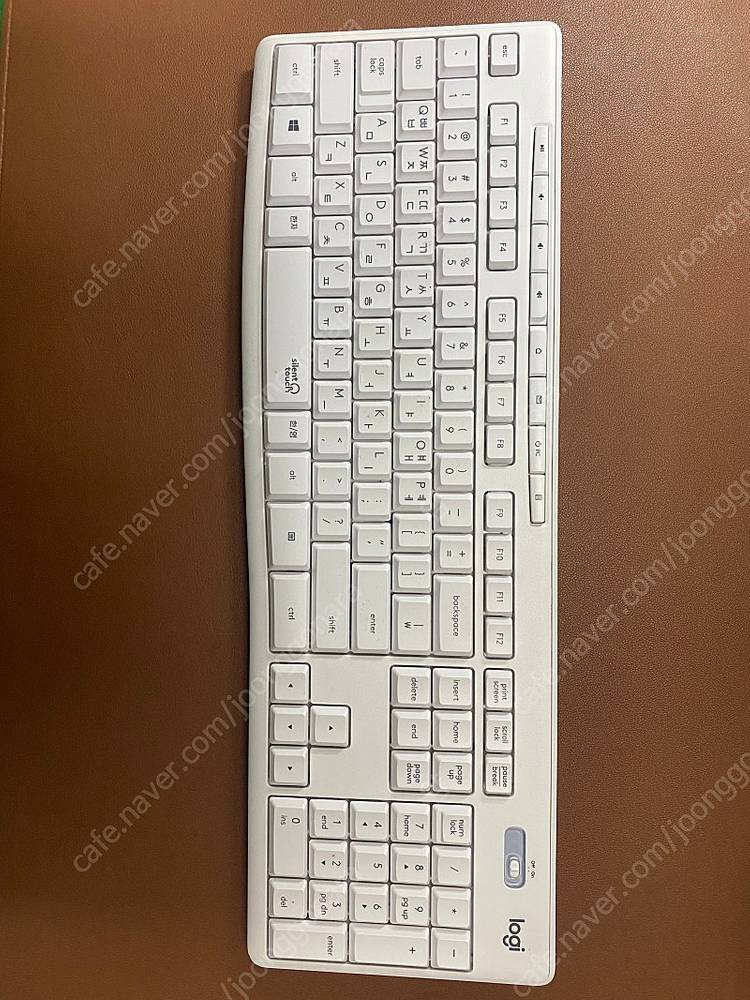 로지텍 SILENT WIRELESS COMBO MK295(무선키보드, 무선마우스)--1