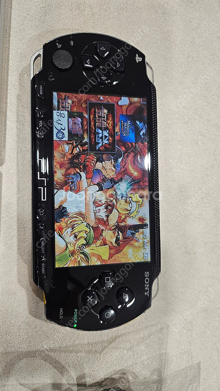 PSP 본체 게임 4개 충전기 세트--1