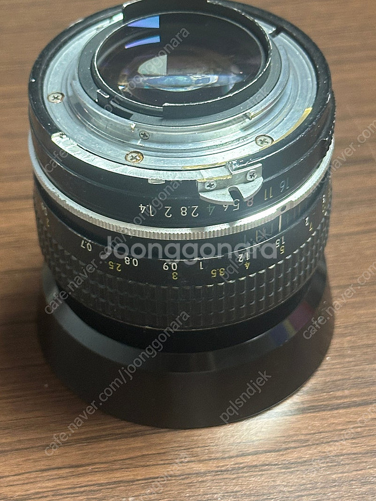 니콘 50mm f1.4 소니 e마운트 변환젠더--3