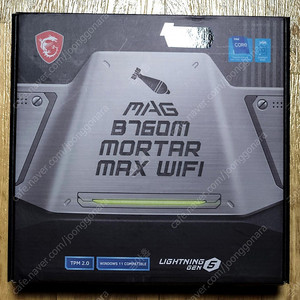 MSI MAG B760M 박격포 맥스 WIFI 팝니다.