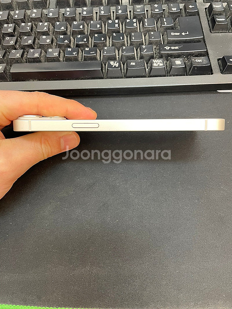 아이폰14 화이트 128GB 배터리87% 상태좋은 중고...--4