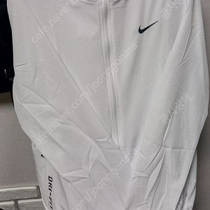 나이키 드라이핏 화이트 윈드러너 후드 집업 쟈켓 NIKE DRI-FIT 윈드스토퍼 바람막이(XL)