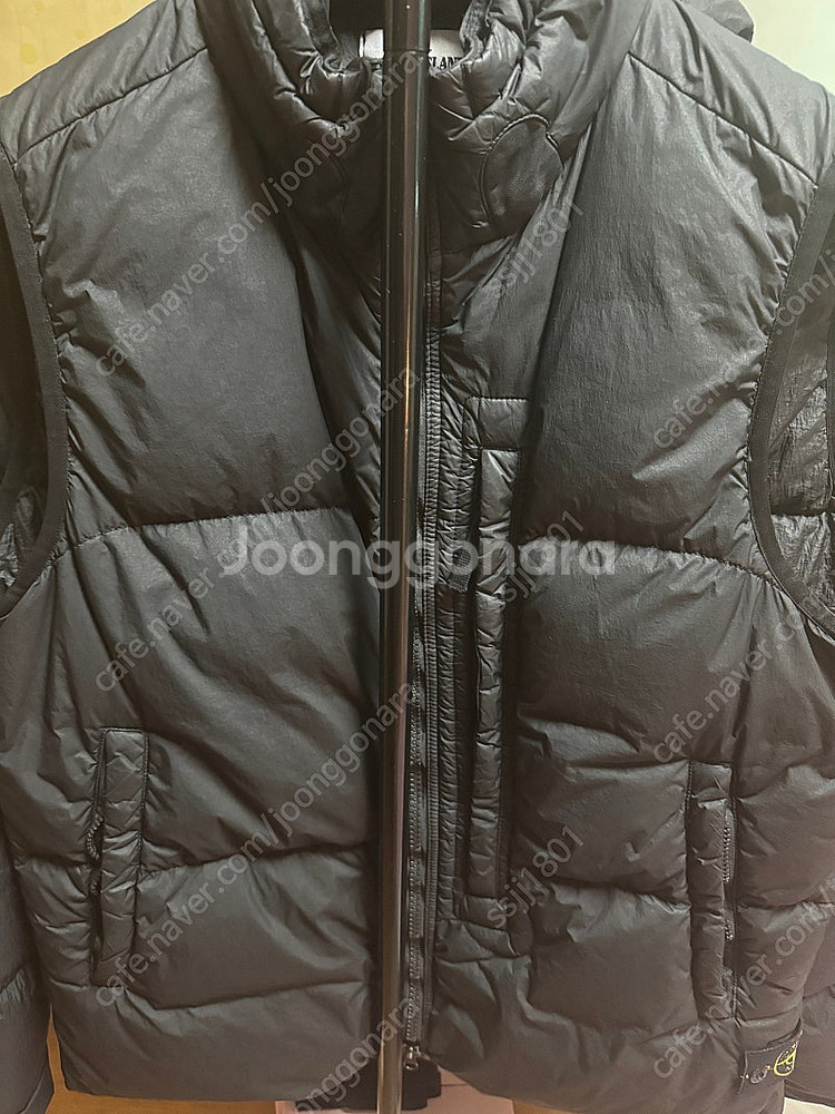 스톤아일랜드 20FW 크링클랩스 패딩조끼--0