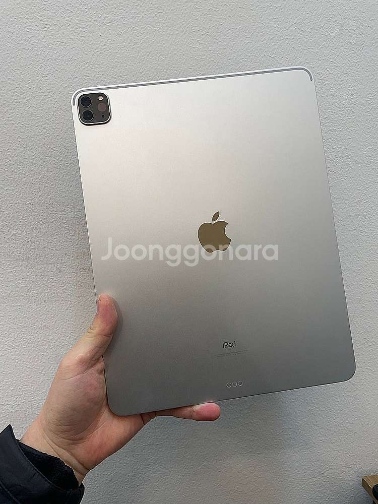 아이패드프로5세대12.9 실버 128GB WIFI 상태...--1