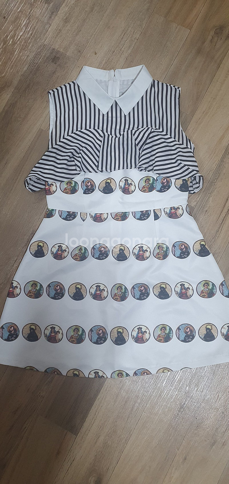 수입원피스 5900원 /스트라이프 원피스/ 데이트룩/소개팅룩(사이즈 M)--1