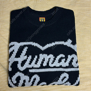 휴먼메이드 로우 게이지 니트 블랙 XL 중고 제품 판매합니다 Human Made Low Gauge Knit Sweater Black XL