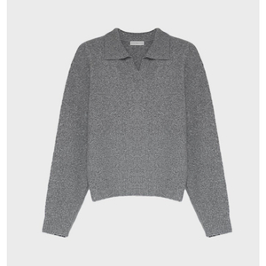 오엘 OL open collar knit (새상품)