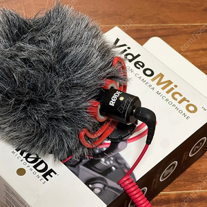 RODE VideoMicro 로데 비디오 마이크로 처분합니다