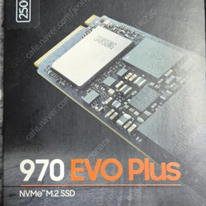 삼성 970 EVO PLUS. 250GB 미개봉