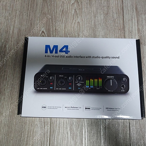 MOTU M4 USB 오디오인터페이스 (단순개봉풀박스 정품)