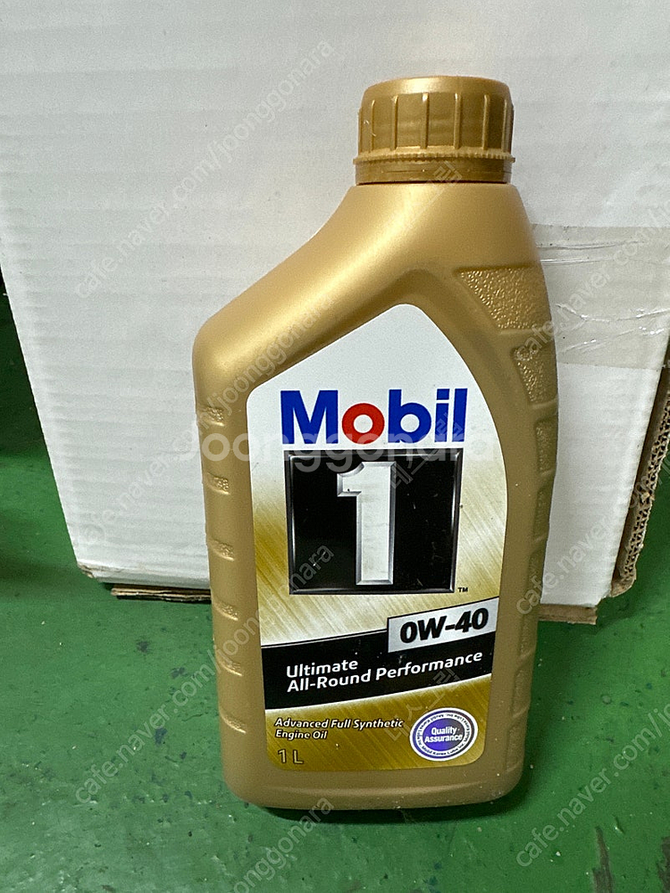 모빌원 골드 0w40--0