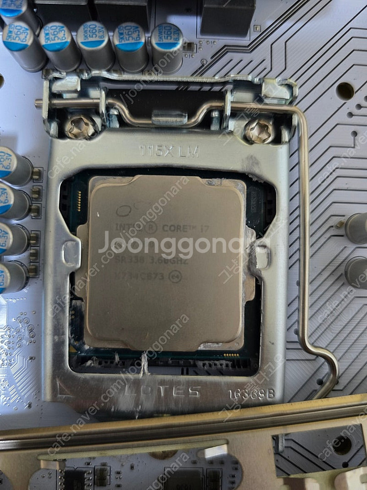인텔 I7 7700 cpu 판매합니다--0