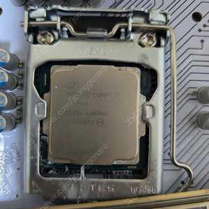 인텔 I7 7700 cpu 판매합니다