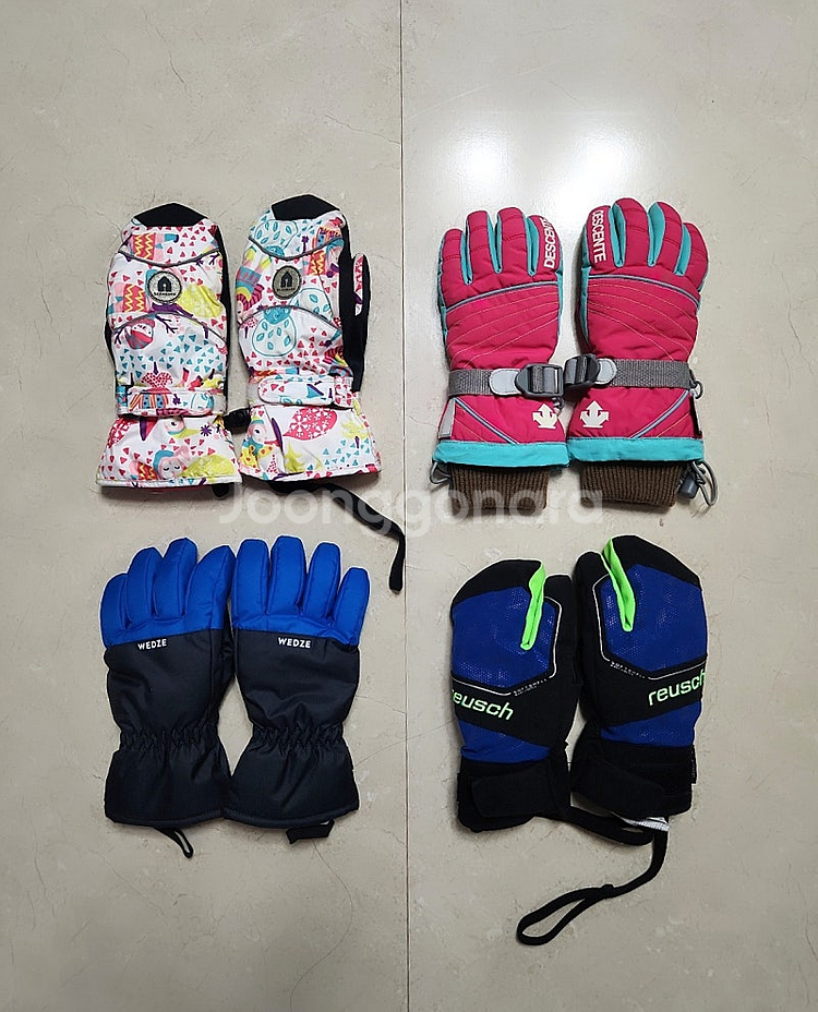 (로이쉬/데상트)키즈/주니어/스키장갑/xs/m--0