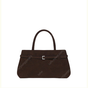 (새상품) 언타이디 Belted Bag Suede Brown