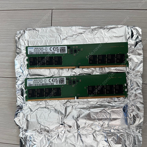 삼성 DDR5 16GB PC5 4800 2개