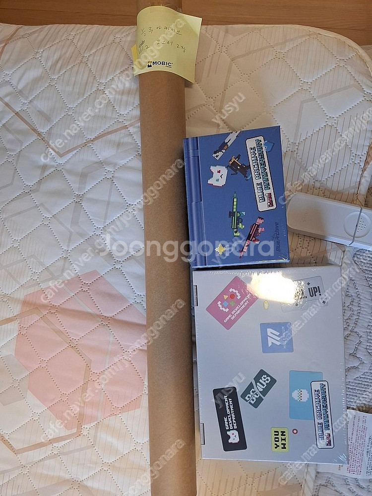 블루아카이브 2주년 미개봉 앨범+kit(둘다 쿠폰 사용...--0