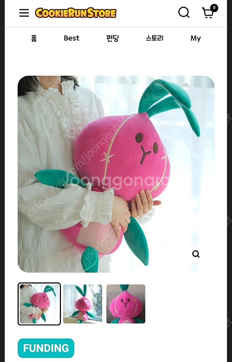쿠키런 양파토끼인형--1