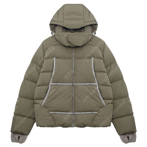 산산기어 패딩 24FW TAPED PUFFER JACKET 새제품 팝니다.