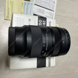 시그마 28-70mm F2.8 DG DN 소니 풀프레임 미러리스 카메라 렌즈 줌렌즈 디카 디지털카메라 sigma sony