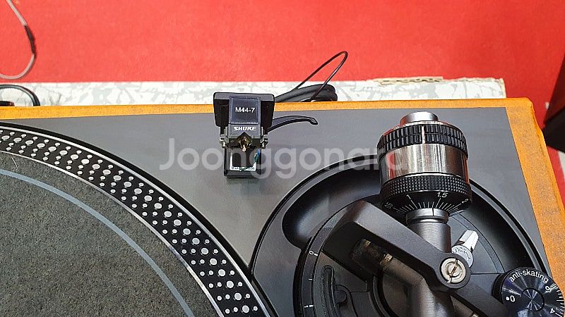테크닉스SL-1200MK5턴테이블/블랙/슈어M-44-7...--5
