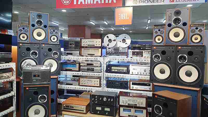 테크닉스SL-1200MK5턴테이블/블랙/슈어M-44-7...--8