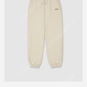 얼바닉30 Warmth Fleece Pants 웜 플리스 팬츠 크림 1사이즈