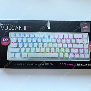 미개봉) 로캣 ROCCAT VULCAN 2 MINI 키보드 (영문)