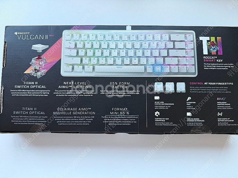 미개봉) 로캣 ROCCAT VULCAN 2 MINI 키...--4