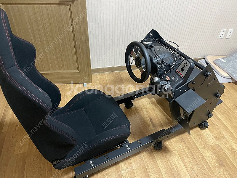 로지텍 Logitech G27 + 페인 PEIN 거치대...--0