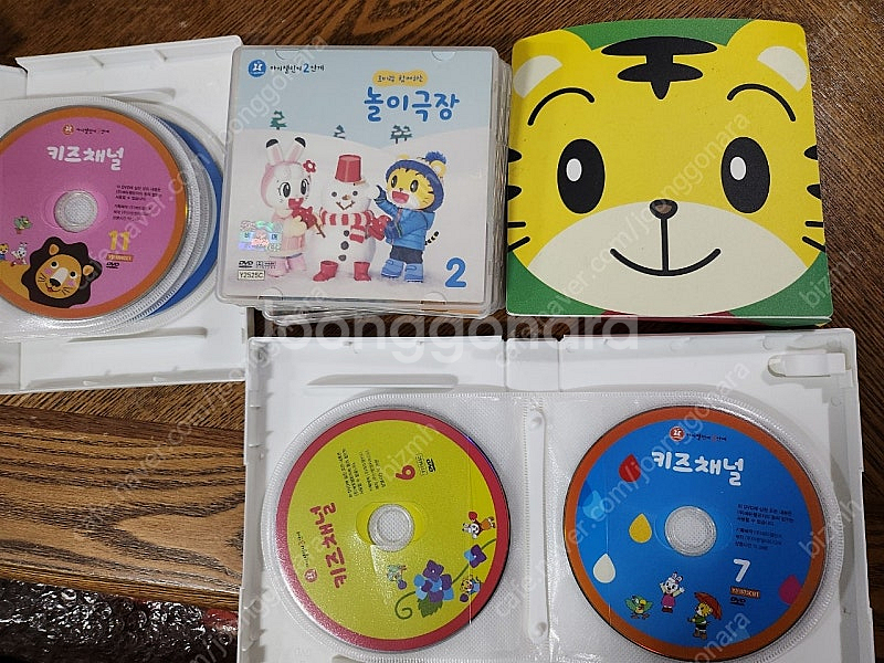 호비 키즈채널 1단계2단계3단계 4단계일부 DVD+덤--0