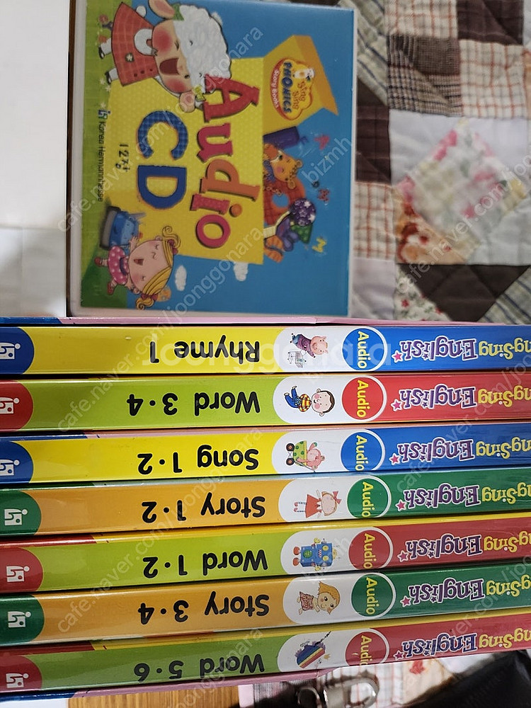 호비 키즈채널 1단계2단계3단계 4단계일부 DVD+덤--2