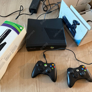 xbox 360 풀박스 (게임 하나 있음)