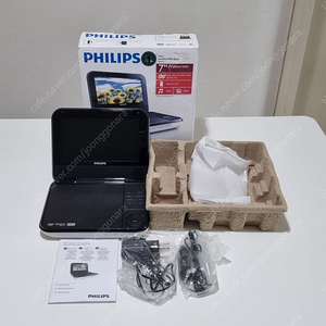 필립스 포터블 DVD 플레이어 PHILIPS PORTABLE DVD PLAYER