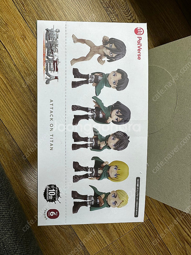 진격의거인 부시로드 팔버스 팔레트 피규어 가챠 전종(리...--0