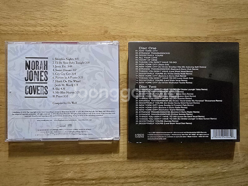 CD 음반 Norah Jones 노라 존스 앨범 2장--4