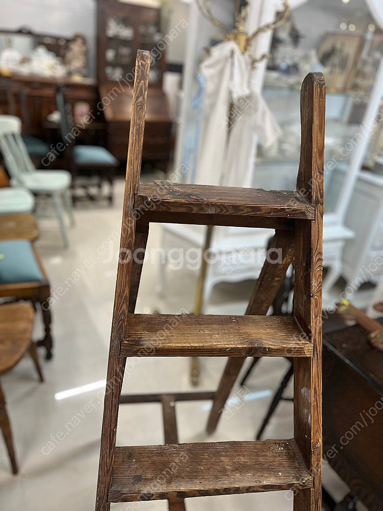 영국 앤틱 사다리 빈티지--4