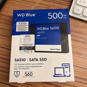 (새상품)wd ssd 500기가