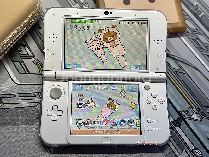 닌텐도 3ds XL (LL) 일판 게임칩 21개 포함--1