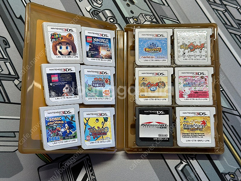 닌텐도 3ds XL (LL) 일판 게임칩 21개 포함--4