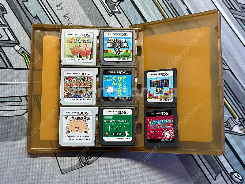 닌텐도 3ds XL (LL) 일판 게임칩 21개 포함--5