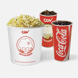 CGV 콤보, 팝콘M, 탄산M | 메가박스 탄산R 오늘까지