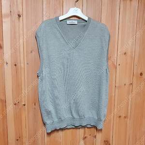 에르메네질도 제냐 울 니트 브이넥 베스트 100