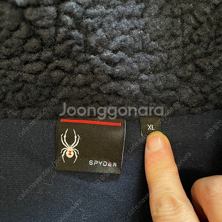 스파이더 남성 헤비 후리스 105--3