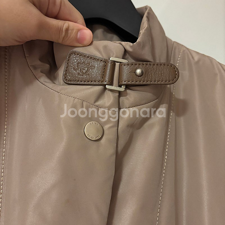 KEITH 키이스 경량 패딩 트렌치 코트점퍼 프라다원단 올드머니룩드뮤어룩--5