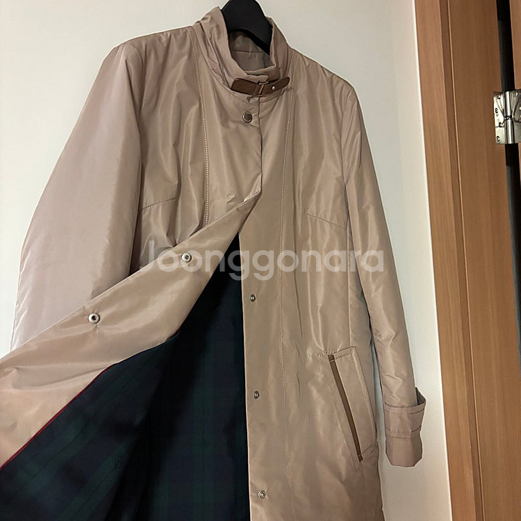 KEITH 키이스 경량 패딩 트렌치 코트점퍼 프라다원단 올드머니룩드뮤어룩--9