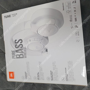 JBL 블루투스 헤드셋 T720BT 색상화이트 유무선 겸용 헤드폰